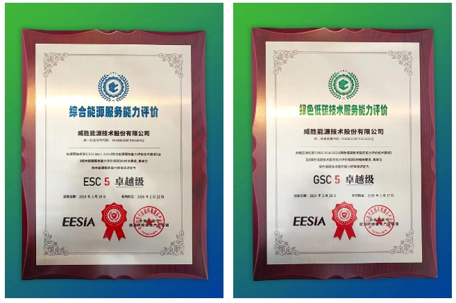 双“卓越级”认证！惟远能源精彩亮相2024能源环境服务产业年度峰会